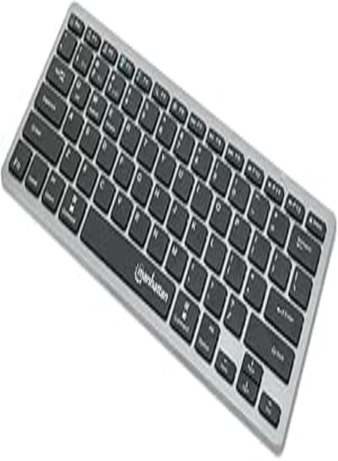 Manhattan ultra slim dual-mode wireless keyboard - 180566